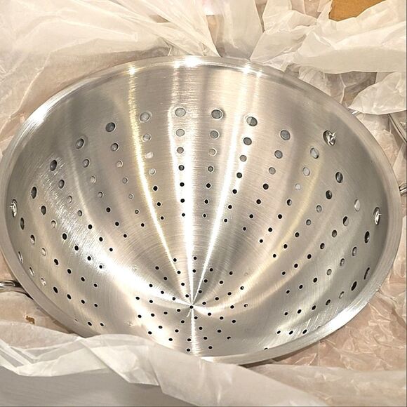 All-Clad Stainless Steel 5QT. Colander - Picture 7 of 8